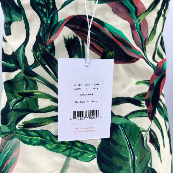 ANDIE Swimwear The Waikiki Dress Cover Up Green Leaf Size Small New with tags! - Picture 5 of 8